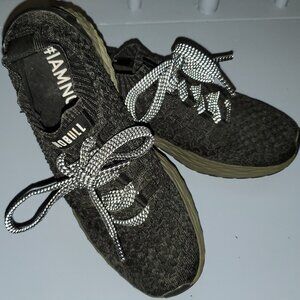 NOBULL Diamond Knit Runner - Black/Grey - Like New - Womens Size 8